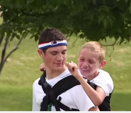 Athlete of the Month: Teen who carried disabled brother on back